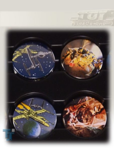 Vintage Return of the Jedi Button from 1983, neu