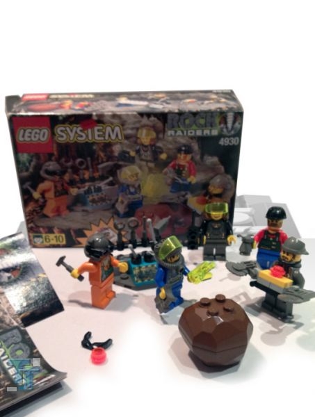 Lego System 1999 Rock Raiders Crew Set 4930 Loose