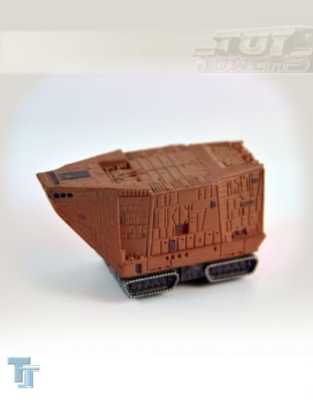 Micro Machines Miniatur Sandcrawler, loose