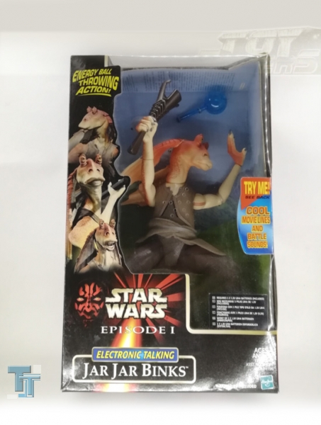 12 Electronic Talking Jar Jar Binks, MISB