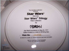 Star Wars A new Hope  Hamilton Collectors Plate