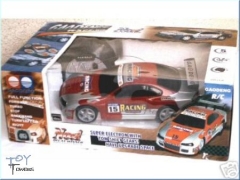 Remote Controled RALLY CAR RED/SILVER 15 GD-24 20 cm