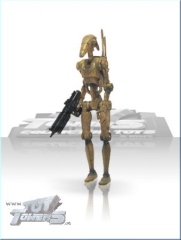 EP1 Battle Droid Blaster Riffle - brown dirty, lose